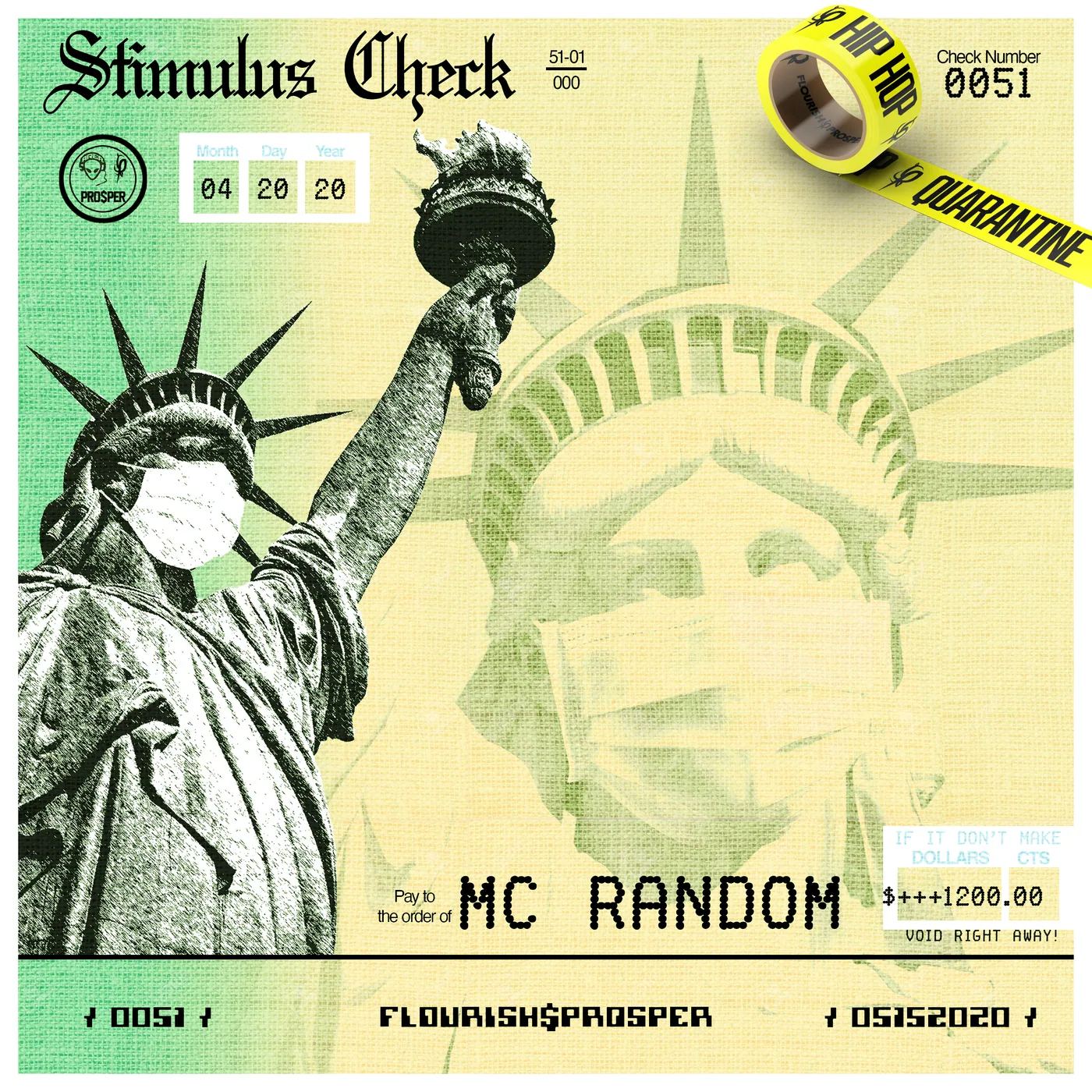 Hip Hop Quarantine: Stimulus Check artwork