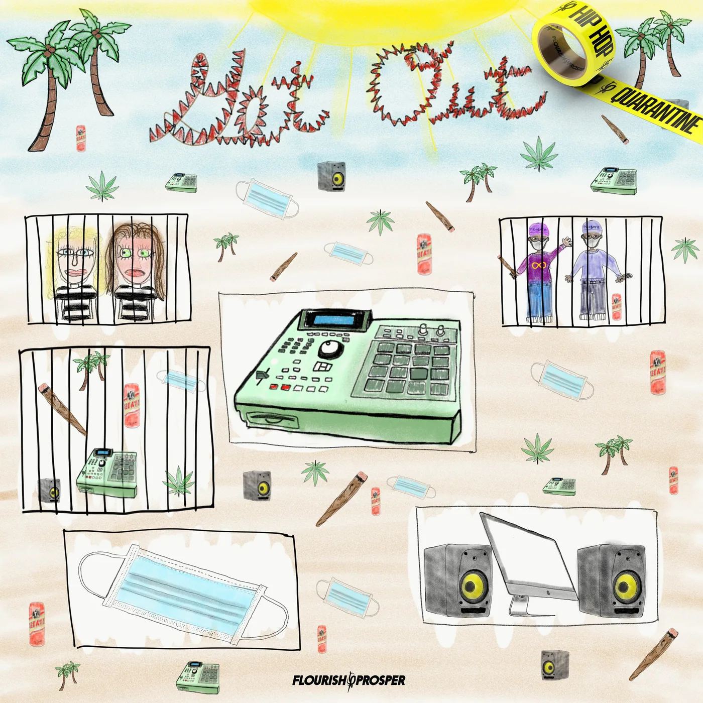 Hip Hop Quarantine: Get Out artwork