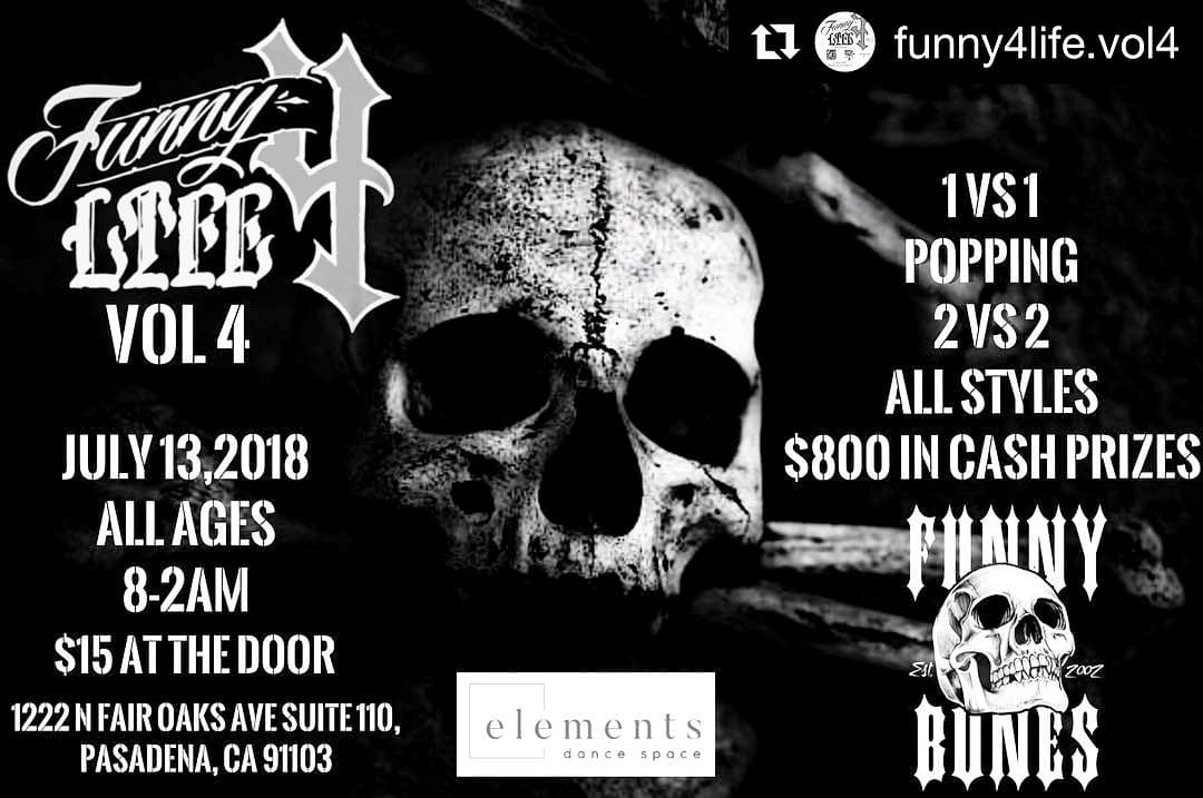 Celebrating 16 years of family & Poplock Love  @funny4life.vol4 ・・・
JULY 13,2018...