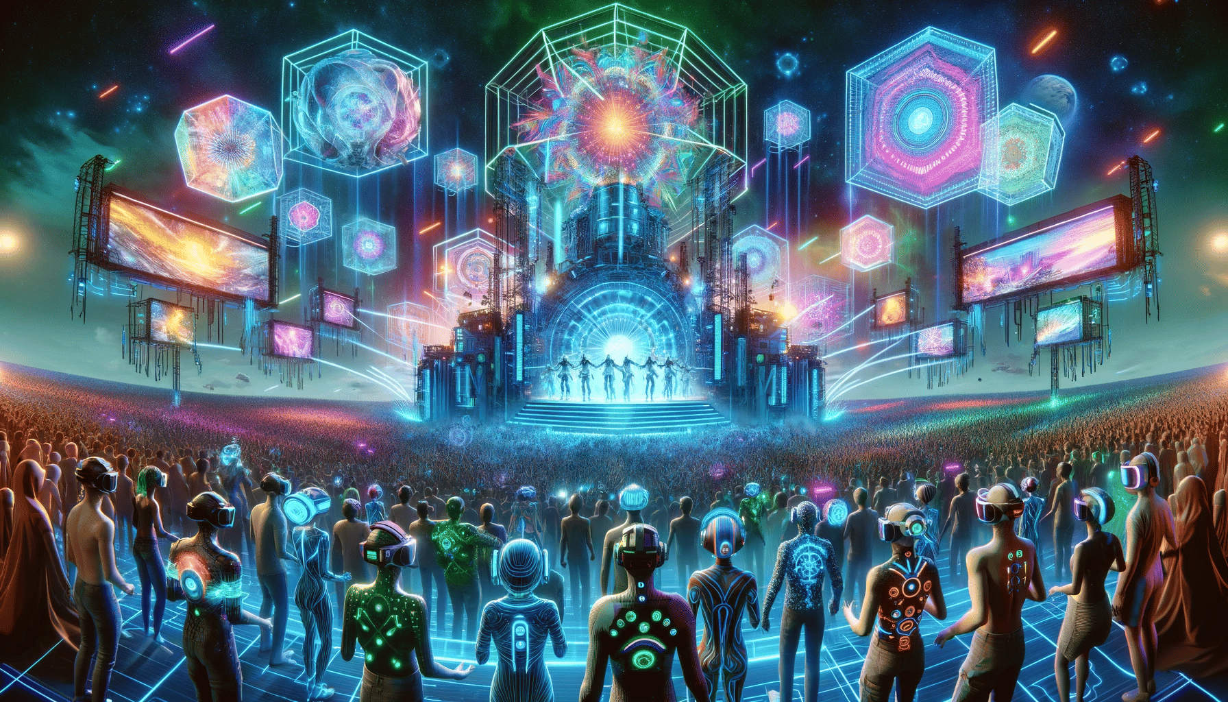 Music Festivals in Virtual Reality