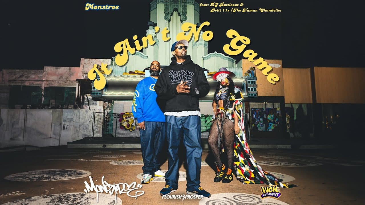 Monstroe – It Ain’t No Game (Music Video) featuring DJ